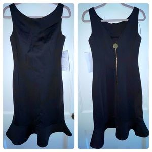NWT Calvin Klein Sleeveless Midi Black Dress Size6